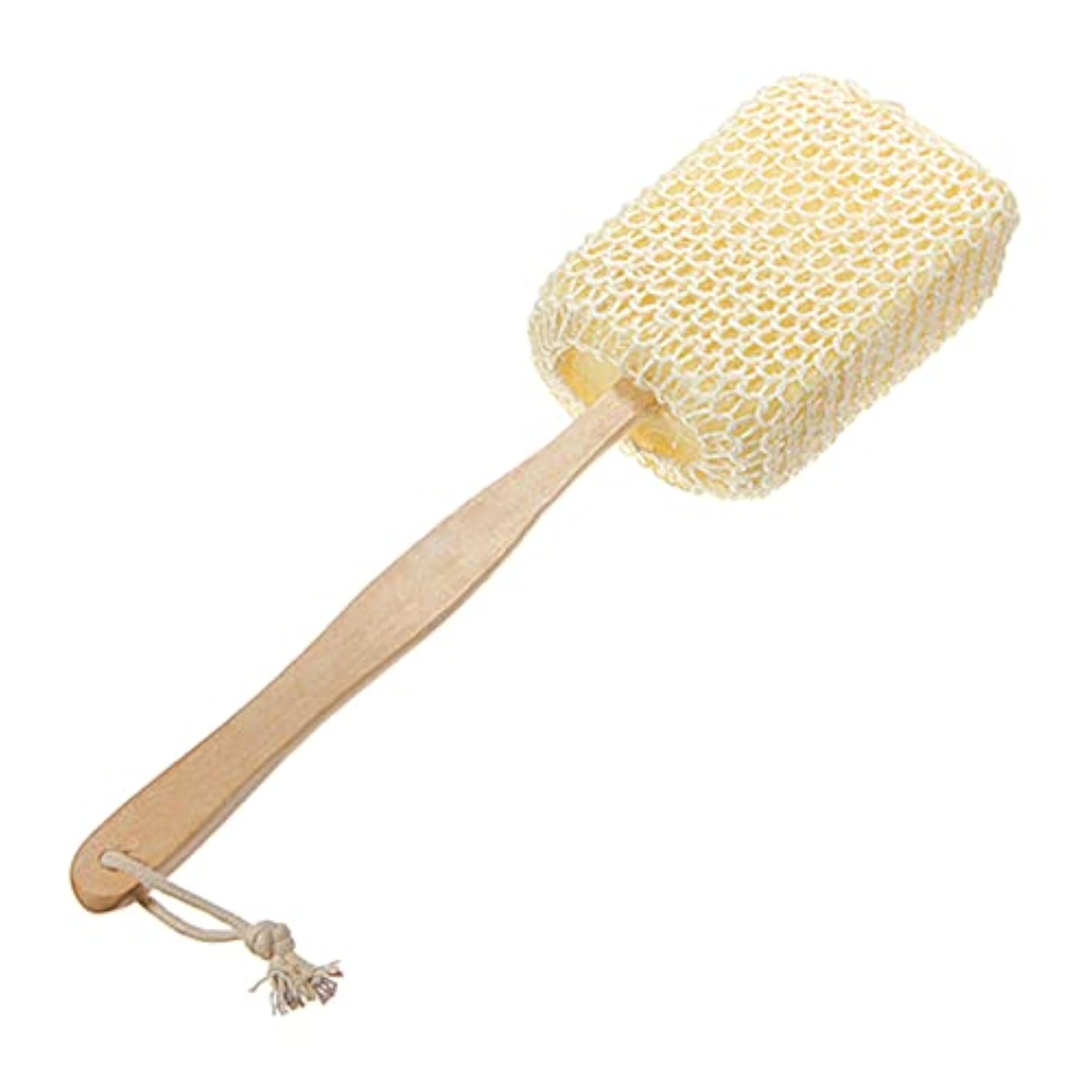 Sisal Back Scrubber Exfoliator, Shower Bath Brush